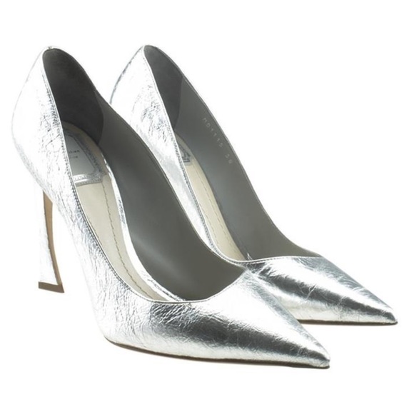 Dior Songe argent silver pump 100mm size 37.5 - Picture 3 of 8